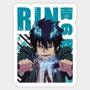 Ao no Exorcist - Rin Okumura #01 Sticker